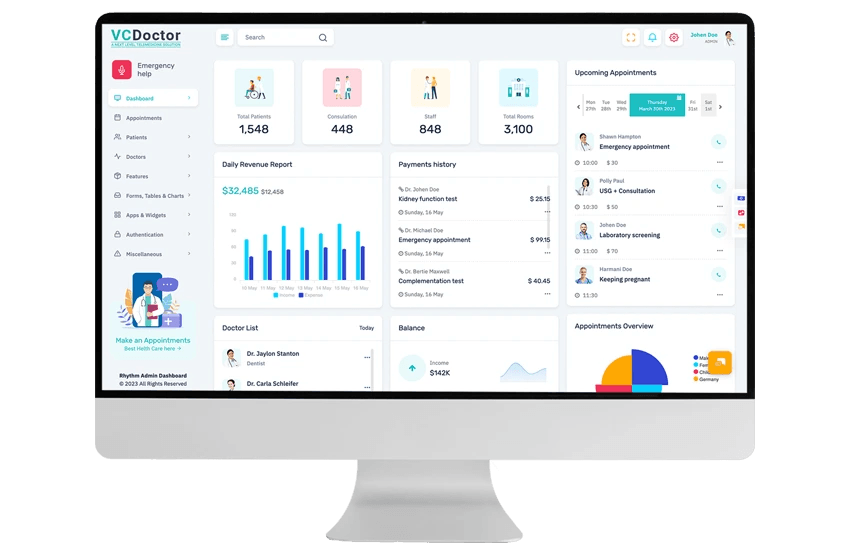 HIPAA Compliant Telemedicine platform